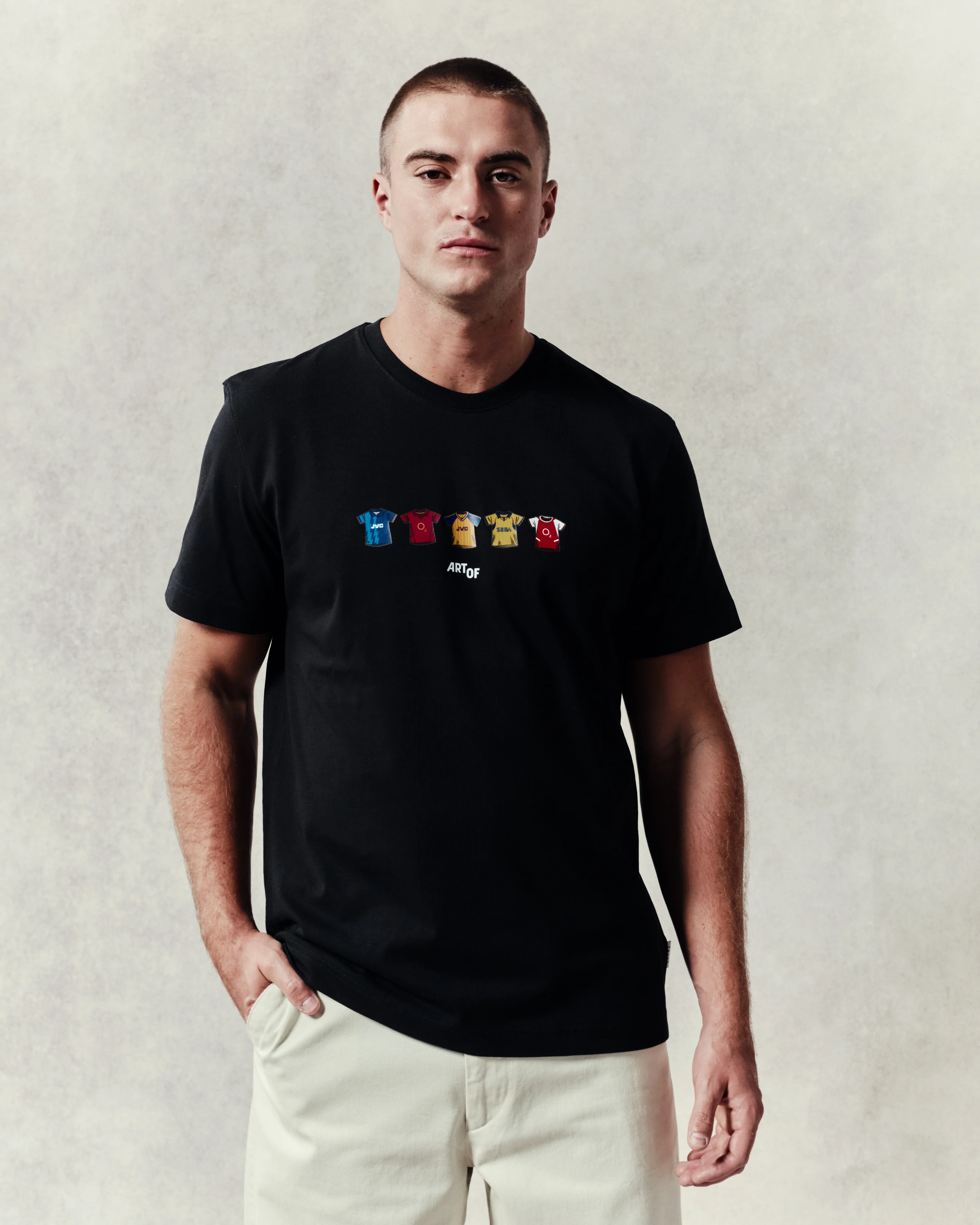 AFC Printed Classics Black Tee - Image 4