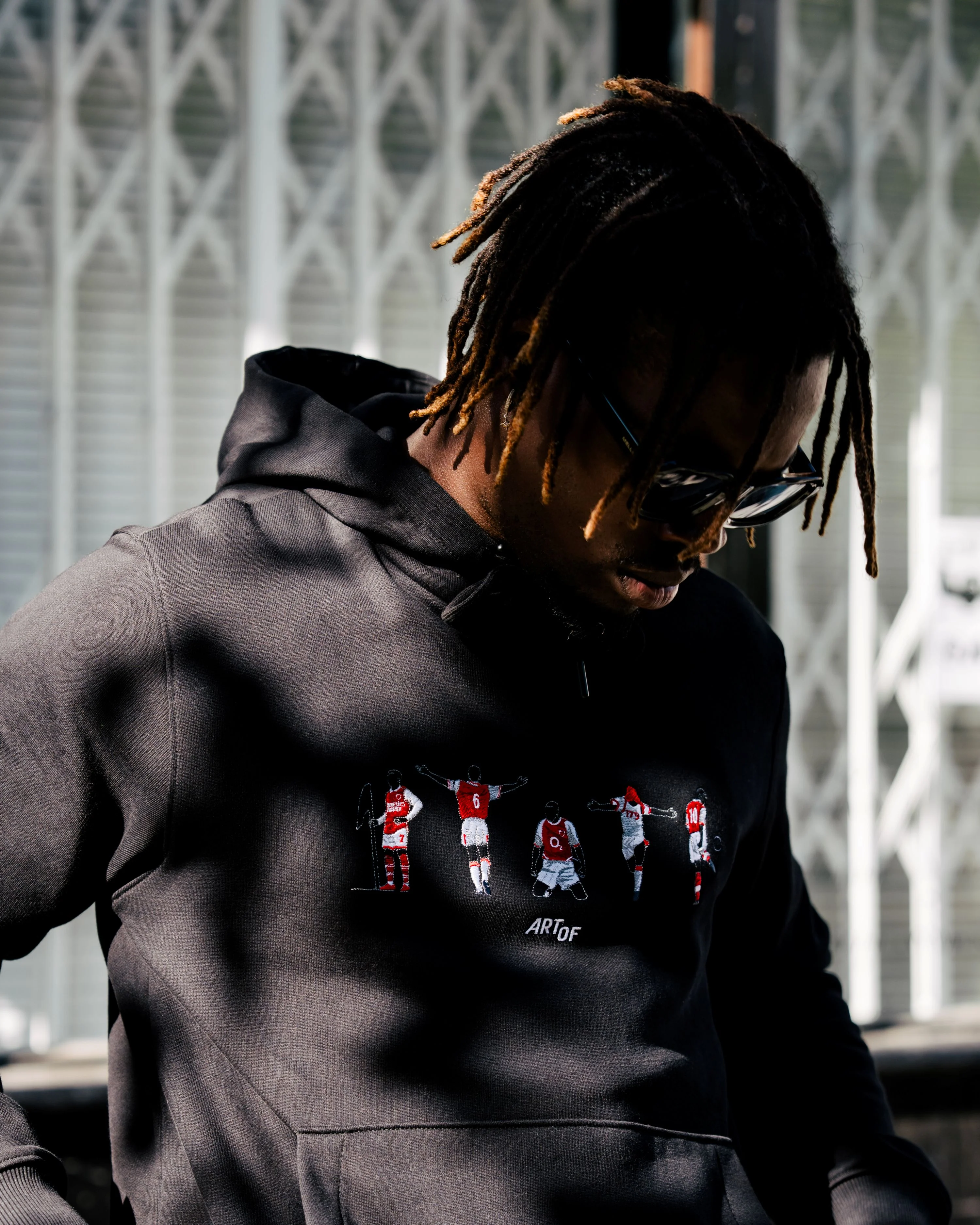 AFC Embroidered Icons Hoodie - Image 4