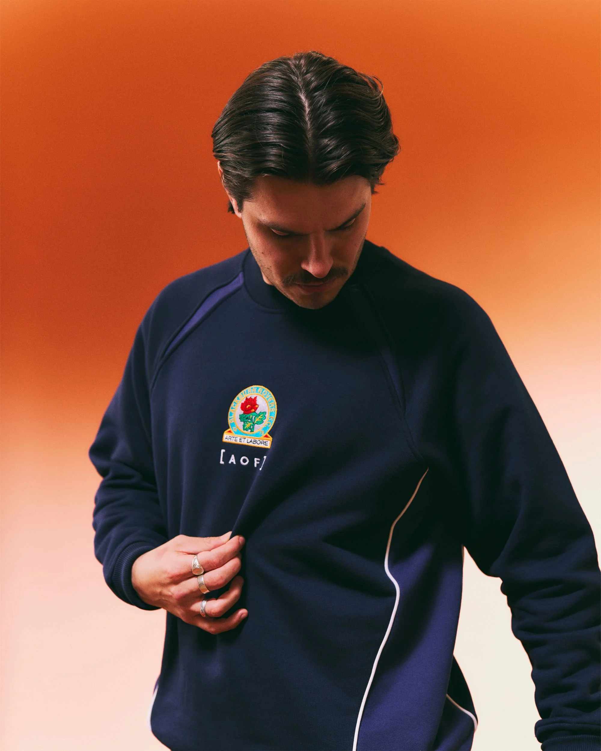 Blackburn Panelled Sweat - Image 4