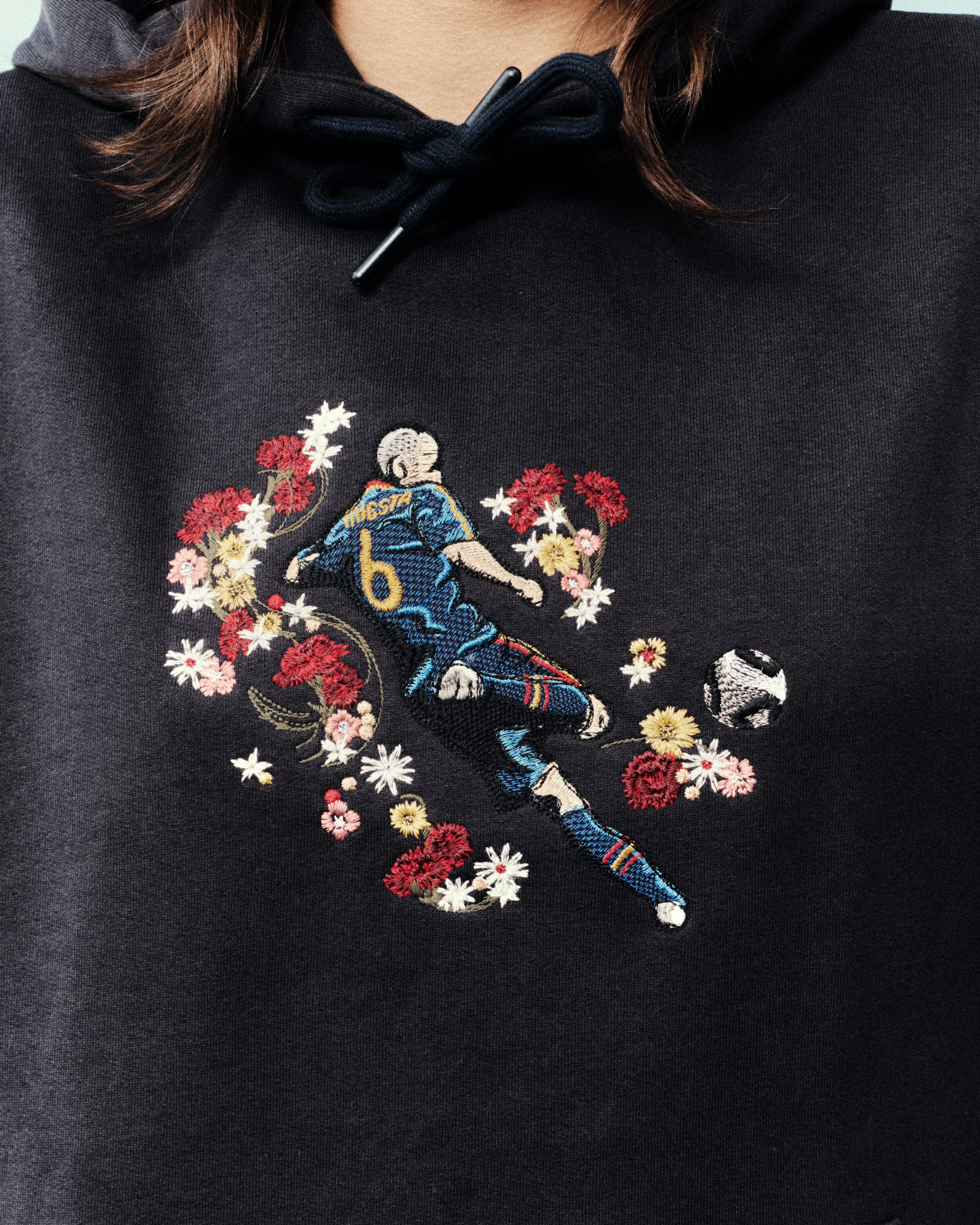 Flowers For Iniesta Hoodie - Image 4