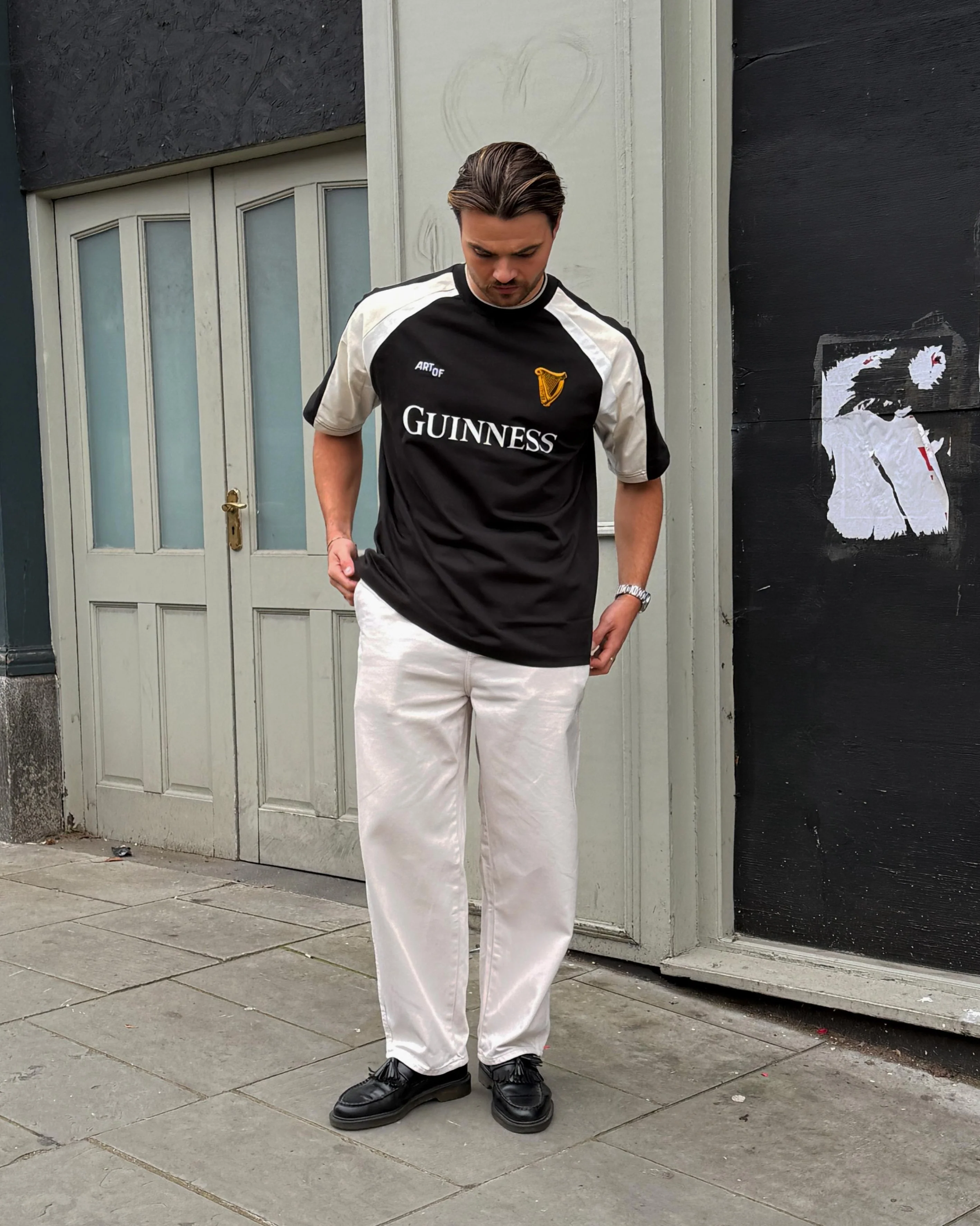 Guinness Oversized Panelled Tee - Image 3