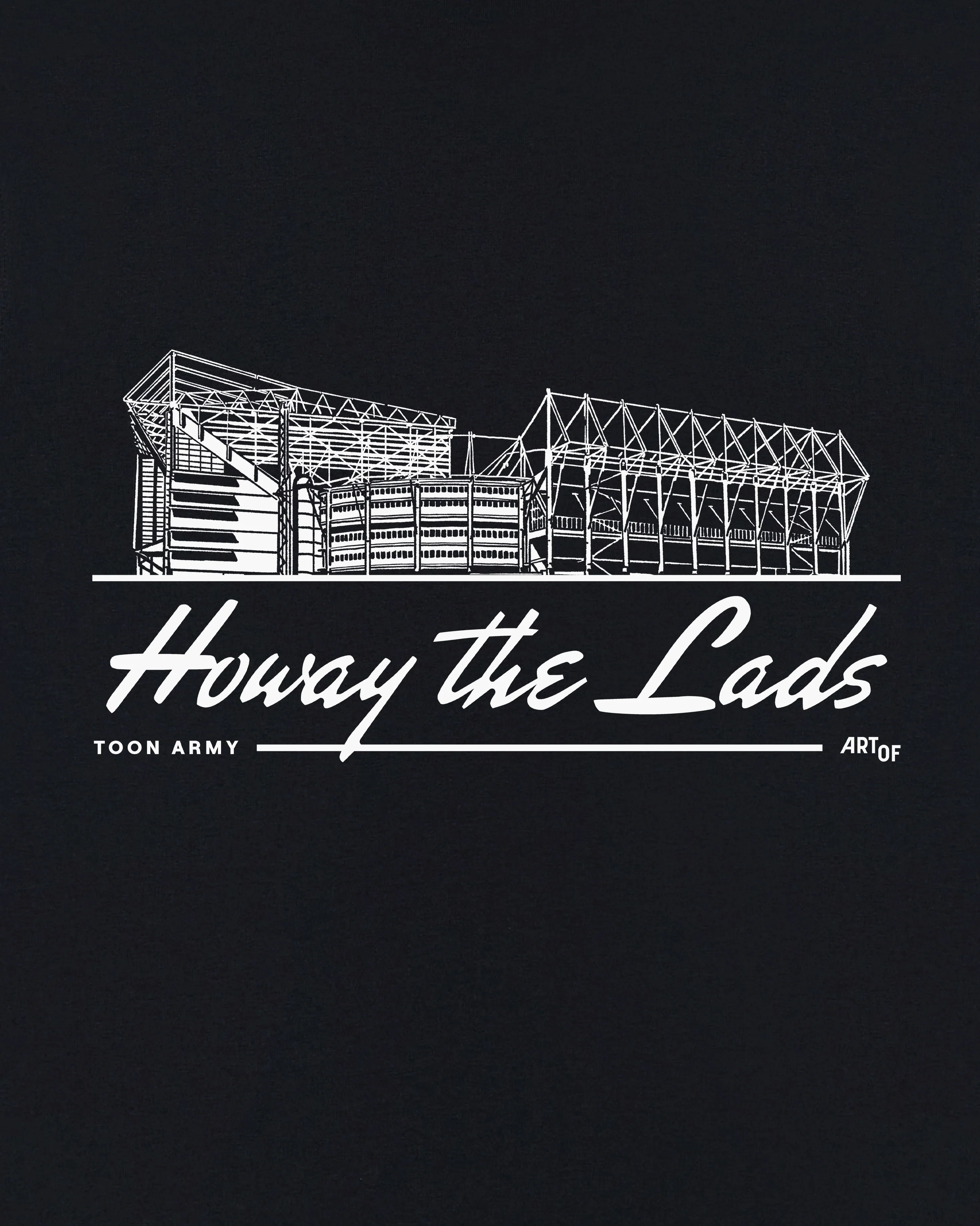 Howay The Lads Stadium Tee - Image 3