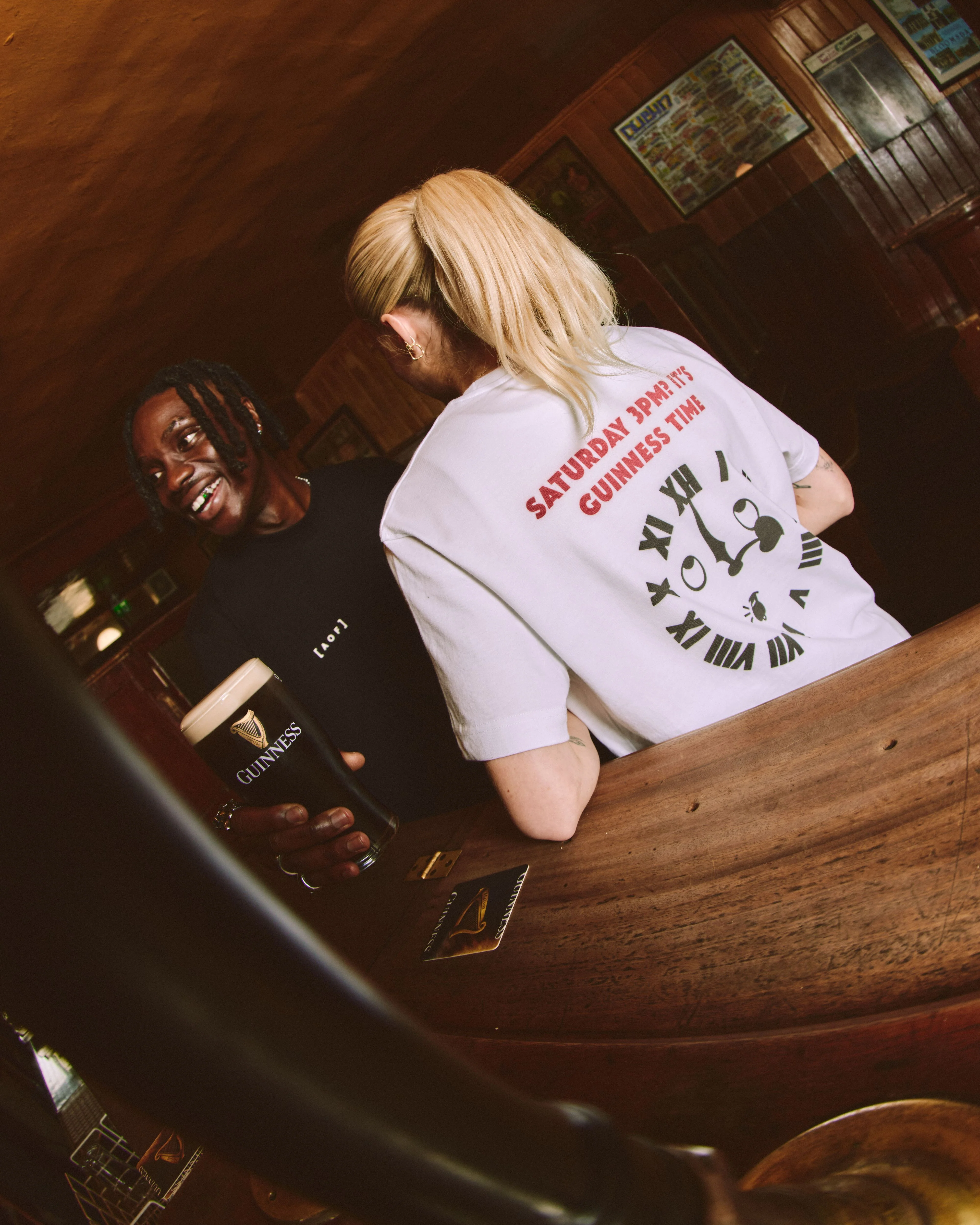 It's Guinness Time White Tee - Image 5