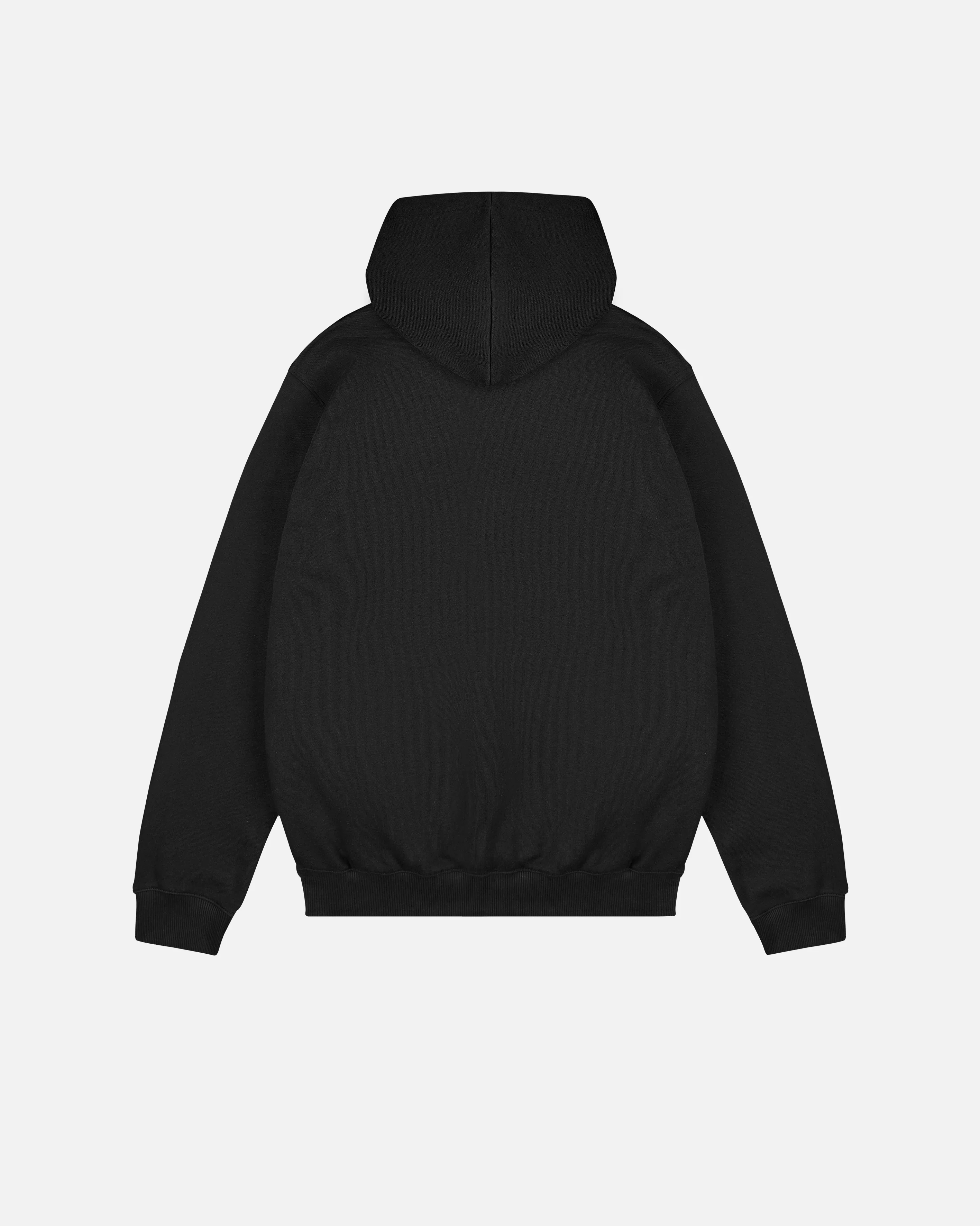 Leeds Embroidered Classics Hoodie Black - Image 4