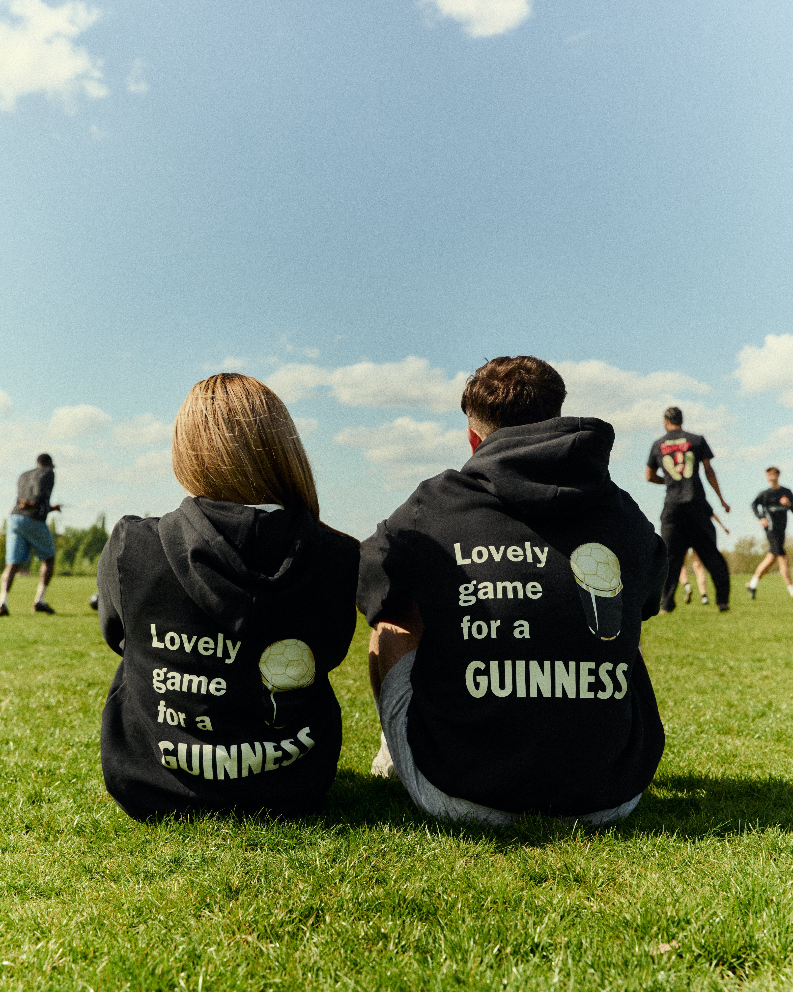 Lovely Game For A Guinness Black Hoodie - Image 6