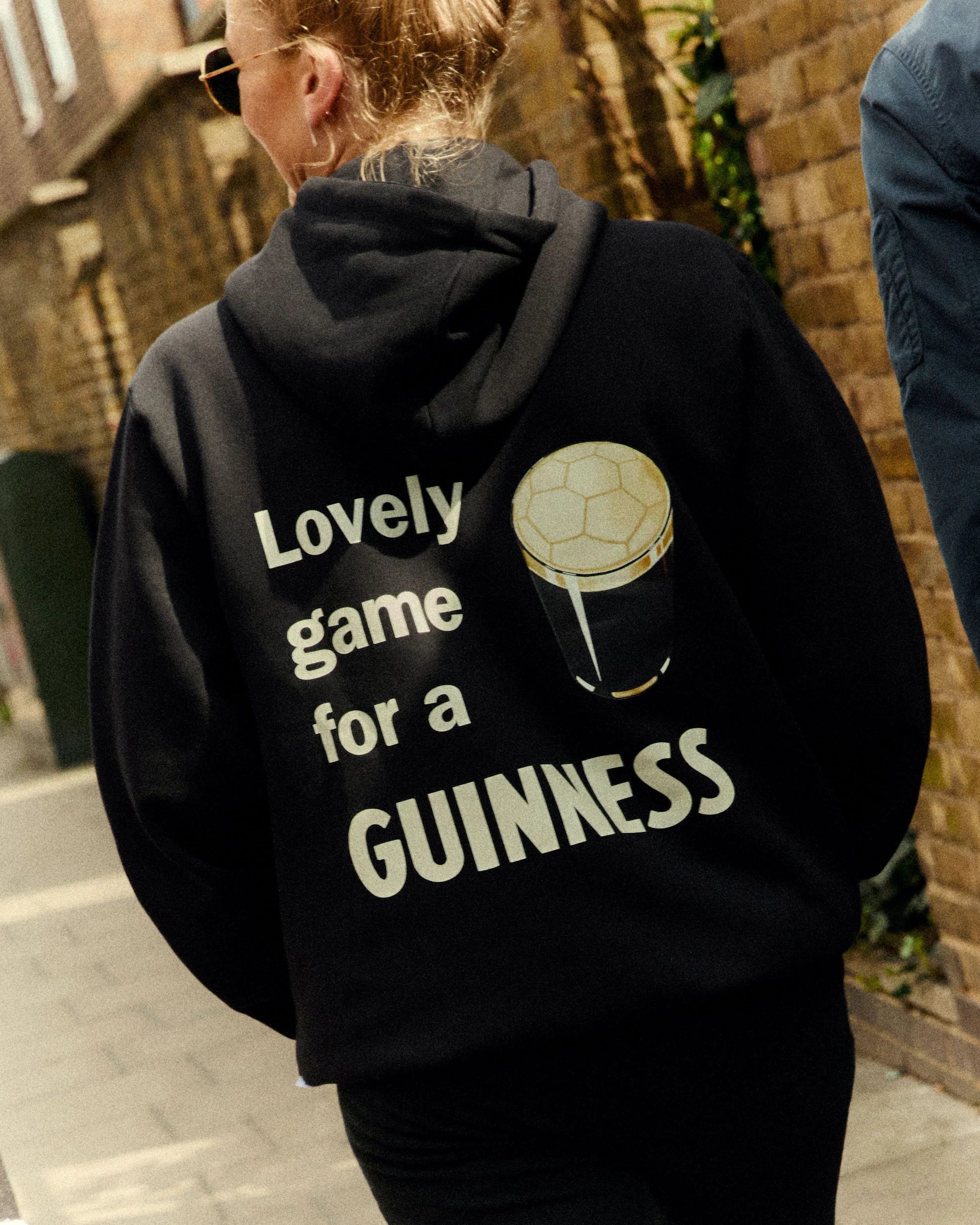 Lovely Game For A Guinness Black Hoodie - Image 7