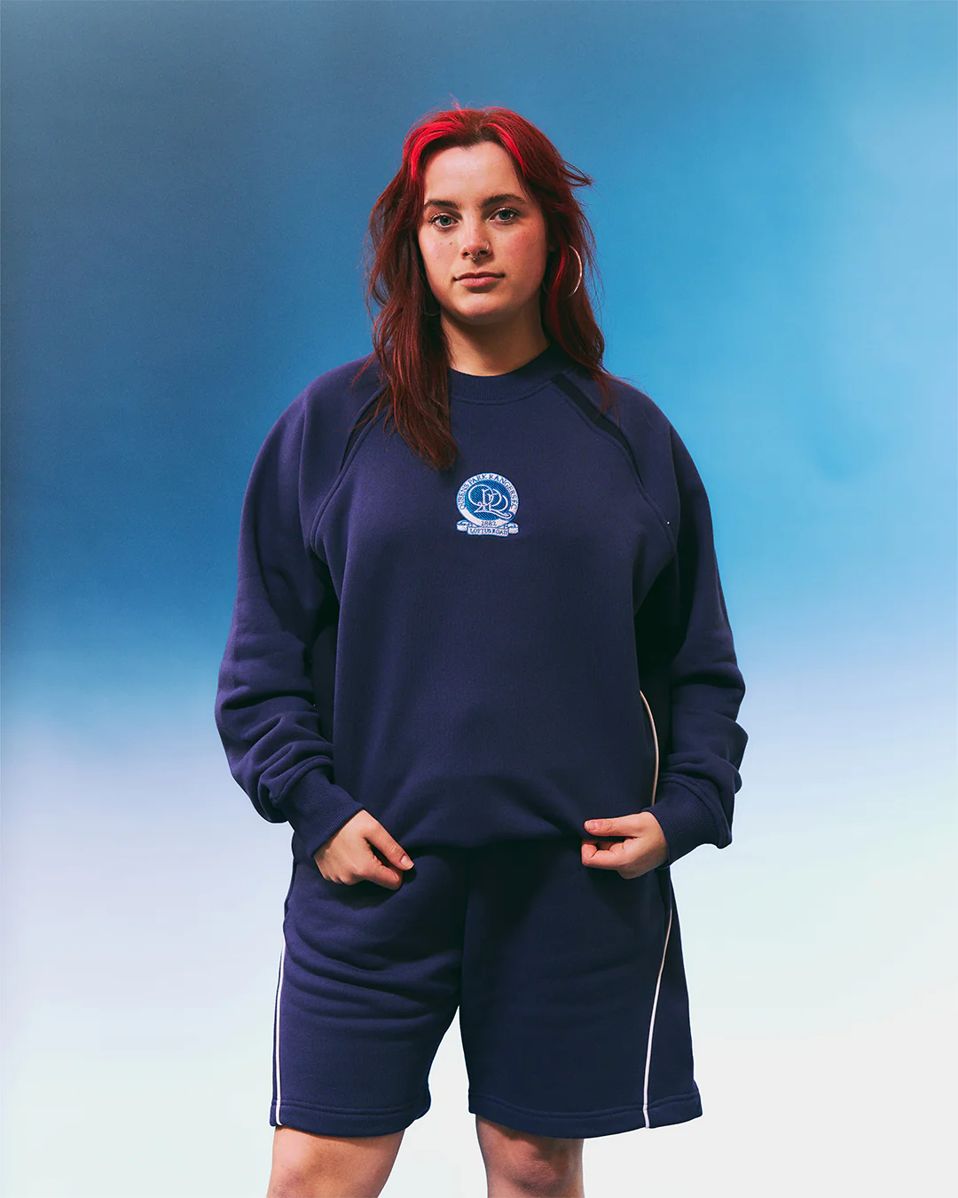 QPR Panelled Sweat - Image 3