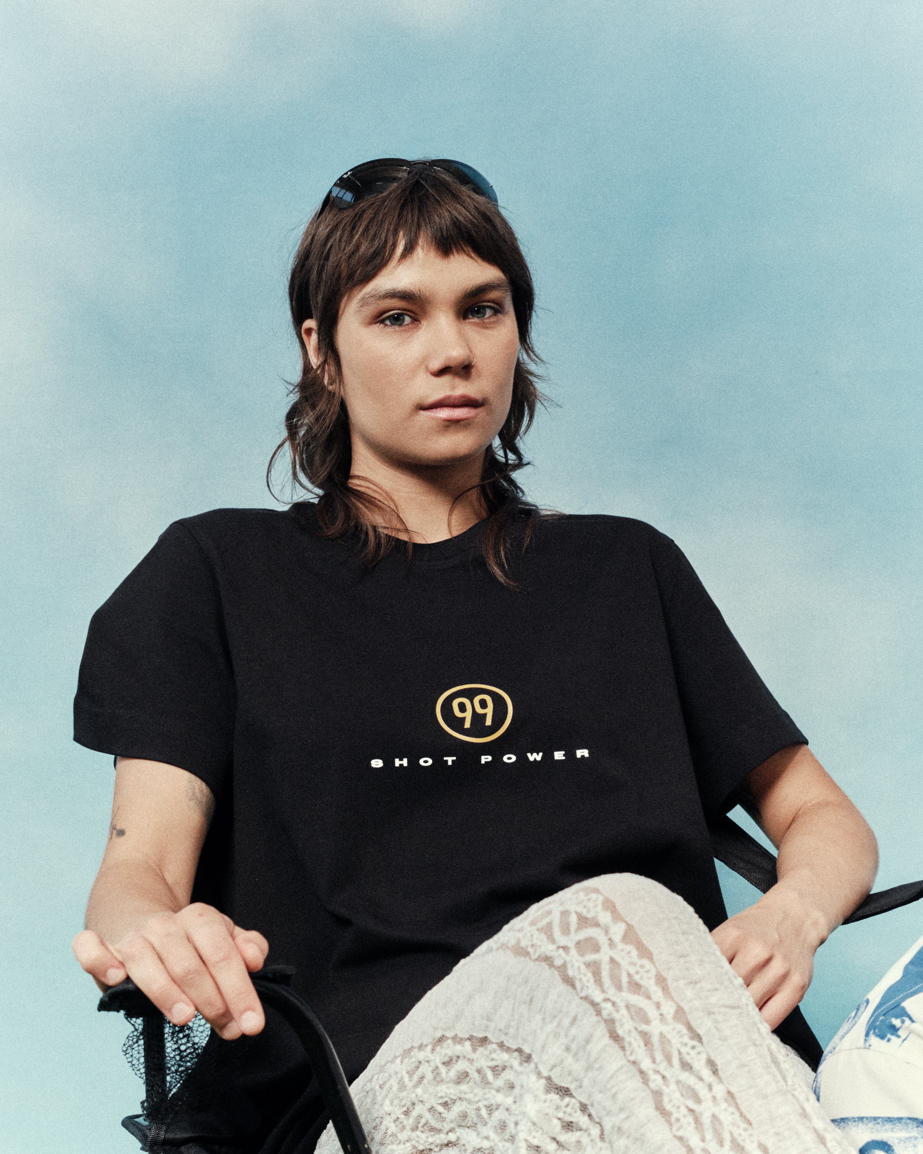 Shot Power 99 Black Tee - Image 4