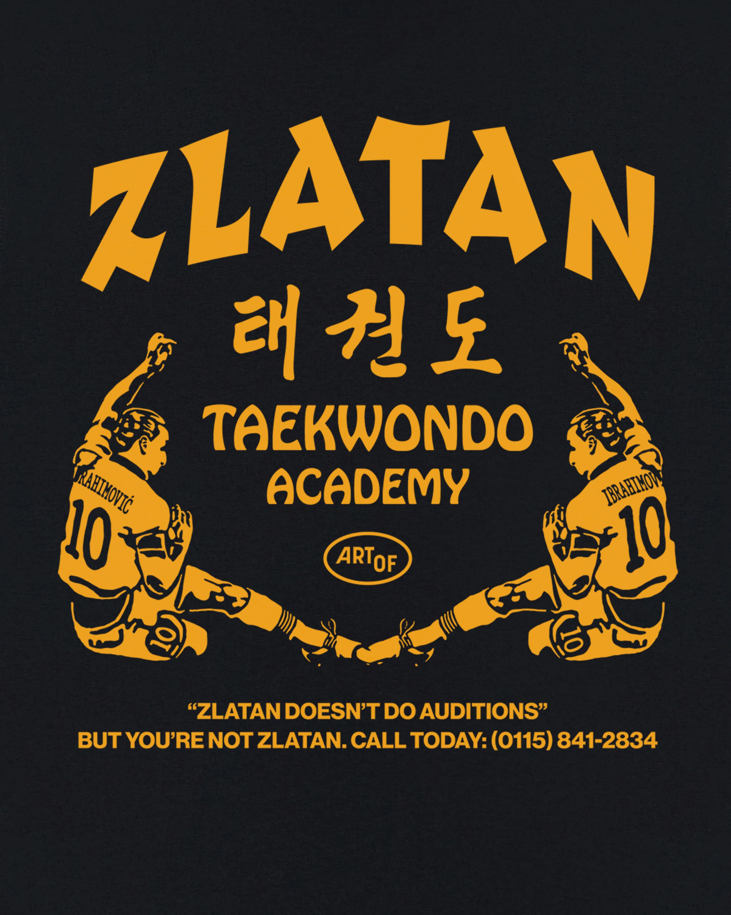 Zlatan Black Tee - Image 3